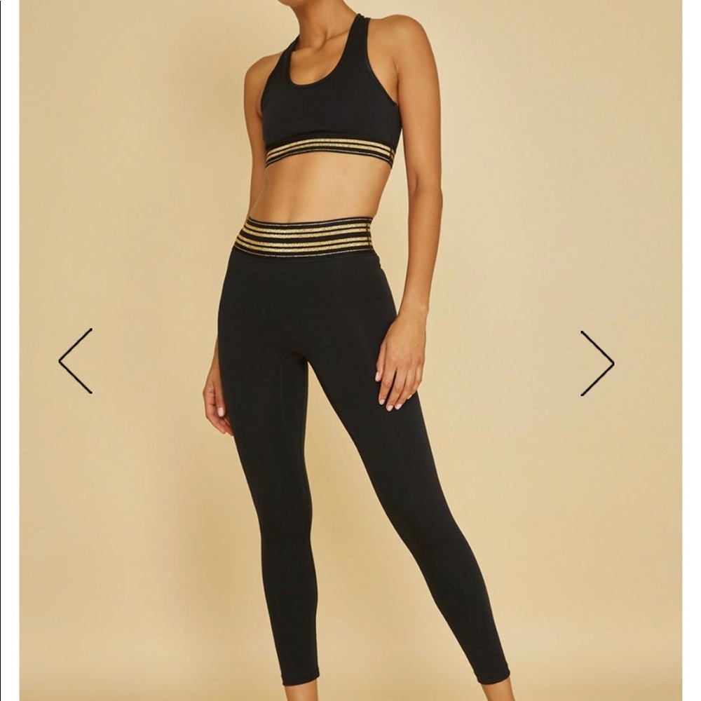 Bandier All Access Gold Trim Set